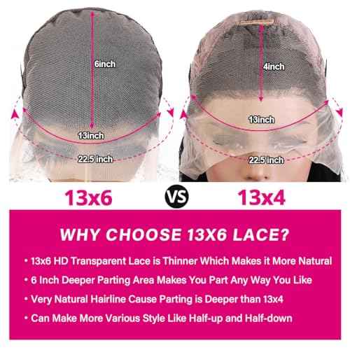 13x6 Highlight Deep Wave Lace Front Wigs Human Hair Ombre 4/27 Curly HD Lace Frontal Wig for Women 180% Density Pre Plucked Glueless Honey Blonde Wig 18 Inch