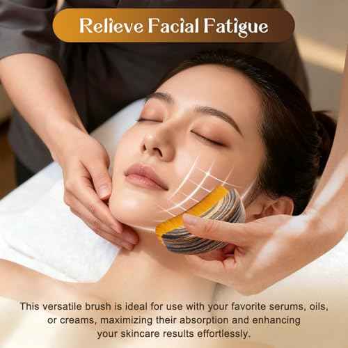 New Lymphatic Contour Face Brush, Lymphatic Drainage Massager for Face, Chin & Jawline Sculpting, Ergonomically Designed to Fit The Skin Precisely and Relieve Fatigue