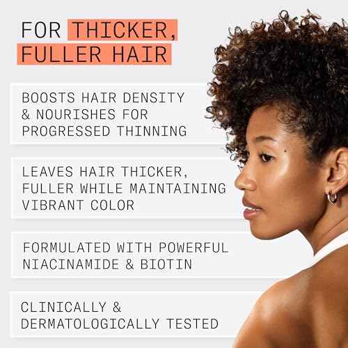 NIOXIN Scalp + Hair Thickening System Kits | For Natural, Colored, & Damaged Hair with Light to Progressed Thinning | Strengthen & Boost Hair Density with Niacinamide & Biotin | 1 Month Supply