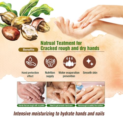 Epielle Hydrating Hand Mask 6 Pairs, Deep Moisturizing Gloves for Dry, Cracked Hands, Self Care Gifts for Women, Spa Kit, Stocking Stuffers, Thanksgiving Essentials
