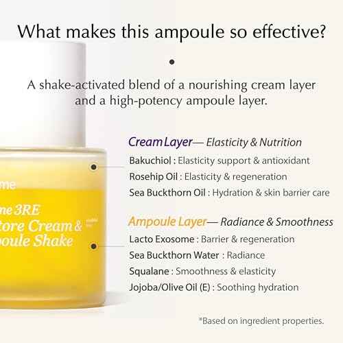 Shake-Activated Ampoule Serum Spray ? Dual-Phase Plumping & Firming with Bakuchiol & Exosome (80ml)