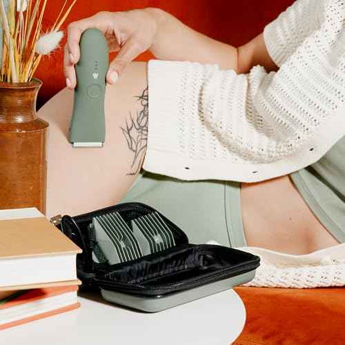 Meridian Hard Groin Trimmer Case for Men and Women - Sage Green Travel Storage for Trimmers and Accessories (Case Only)