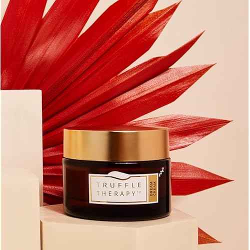 SKIN&CO Truffle Therapy Dream Cream, 1.7 FL OZ, AHA Night Cream, Acid Fruit Complex, Radiance Boosting Creme, Alcohol Free, GMO Free, Vegan, Organic Farming, Black Winter Truffle Extract