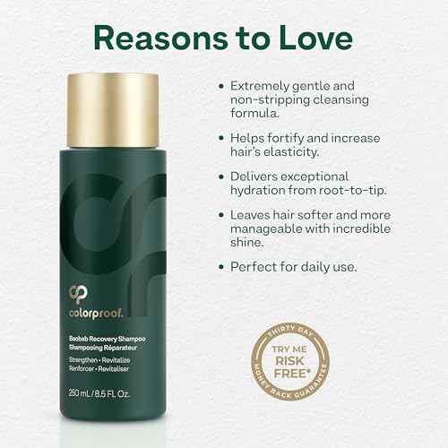 ColorProof Baobab Recovery Shampoo for Damaged Color-Treated Hair, Strengthens & Repairs, Sulfate-Free, Vegan