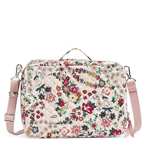 Women's Cotton Grand Vanity Toiletry Makeup Organizer Case Bag