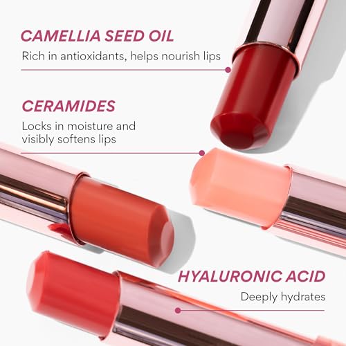innisfree Dewy Tint Lip Balm with Hyaluronic Acid & Ceramides, Korean Hydrating Tinted Balm