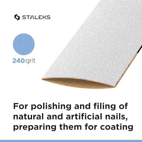 White Nail File Refill roll - 80 Files in a roll 240 grit'
