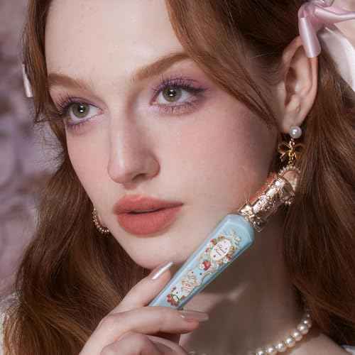 Flower Knows Strawberry Rococo Cloud Lip Cream 3-Piece Set,S03+S05+S08 with Canvas Tote Bag & Hair Clip,Velvety Matte Liquid Lipsticks,Moisturizing Long Lasting Lip Stain for Girls & Women