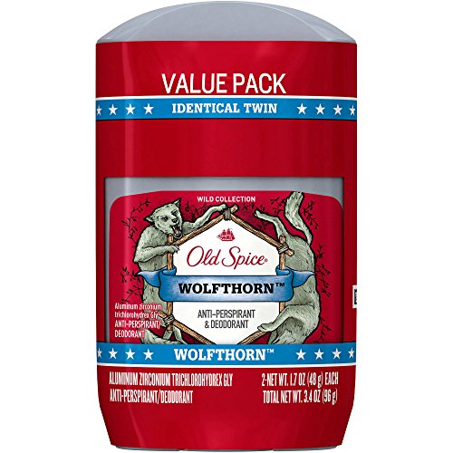 Old Spice Wolfthorn Antiperspirant and Deodorant 1.7 oz (Pack of 2)