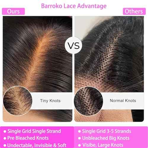 200 Density Body Wave Lace Front Wigs Human Hair Pre Plucked Pre Bleached Knots 13x4 HD Lace Frontal Wigs Human Hair Real Human Hair Wig 24 Inch