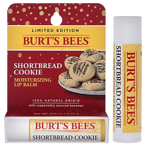 Lip Balm Blister - Shortbread Cookie by Burts Bees for Unisex - 0.15 oz Lip Balm (Limited Edition)