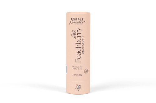 100% Certified Plastic-Free Deodorant, Aluminum-Free & Paraben-Free Formula for All-Day Freshness with Natural Ingredients (Jasmine, Peach-Berry, Citrus) ((Jasmine, Peach-Berry, Citrus))