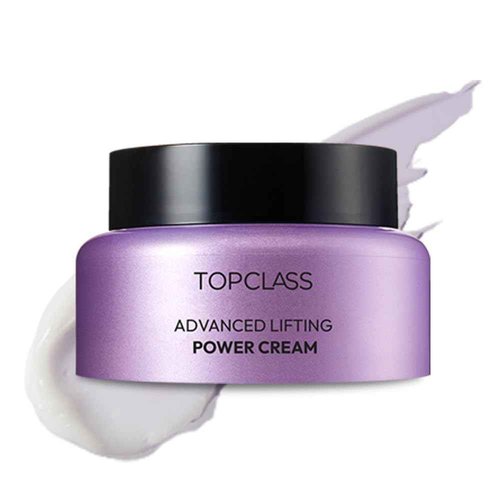 CHARMZONE] Topclass Advanced Lifting Power Cream 50ml / 1.69oz – 3-in-1 Moisturizer for Firming, Hydration & Barrier Care with Hyaluronic Acid, Triple Collagen & Ceramide – Non-Sticky Butter Texture