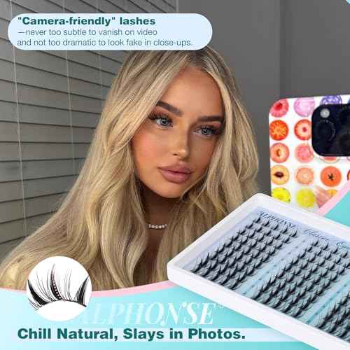 Anime Lash Clusters Fairy Manga Lashes Clusters 10-16mm Mixed Spiky Cluster Eyelash Extensions 135pcs Wispy Individual Lashes by ALPHONSE