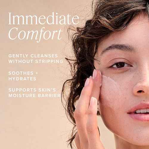 Farmacy Gentle Creamy Face Cleanser - Hydrating Facial Cleanser to Nourish & Help Remove Makeup & Impurities - Enriched with Aloe & Moringa Oil to Soothe, Purify & Refresh Skin (50ml)