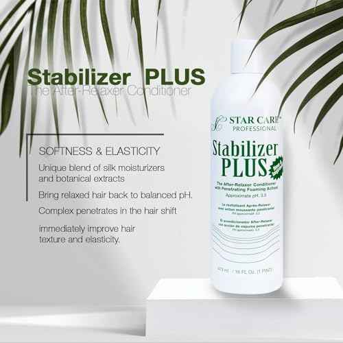 Stabilizer Plus The After-Relaxer Conditioner With Penetrating Foaming Action Approximate pH. 3.5 (16 Fl Oz (Pack of 2))