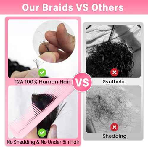 WOWANGEL Human Braiding Hair For Boho Braids 100g,100% Unprocessed Brazilian Virgin Hair, 12A Deep Wave Knotless Bohemian Bundles, Curly Hair Extensions,2 Bundles,Auburn Brown(30),24 Inch