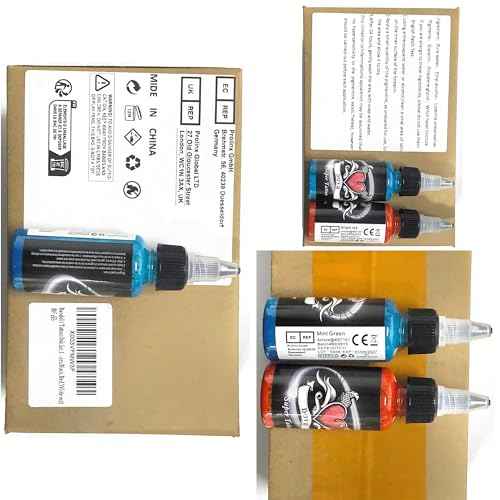 BaodeLi Tattoo Ink Set,14Pcs Tattoo Ink 1oz 30ml/Bottle for 3D Makeup Beauty Skin Body Art,Tattoo Inks Pigment Kit for Professionals and Beginners Use (14 Colors,Black,Red,White ect)