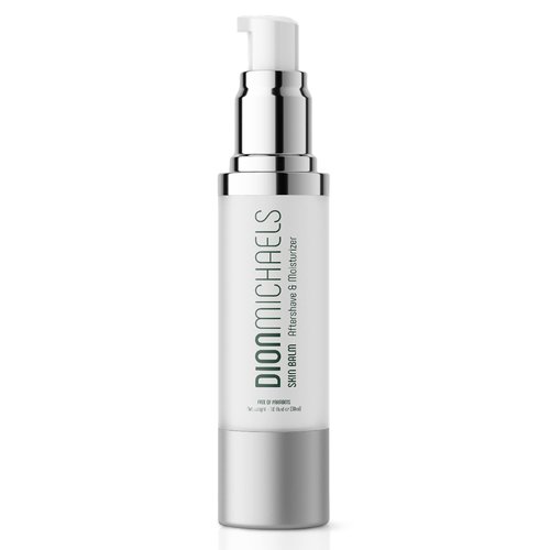 Dion Michaels 2-in-1 Aftershave Balm and Face Moisturizer for Men - Soothing Post Shave Cream & Moisturizer with Aloe, Argan Oil, Oats, Shea Butter - After Shave Balm for Men - Mens Aftershave, 1oz