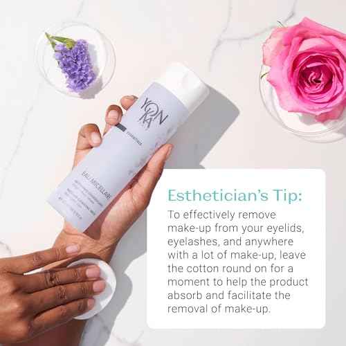 Yon-Ka Eau Micellaire Micellar Water and Cleansing Makeup Remover Gentle Face Wash with to Remove Impurities Hydrate Paraben-Free