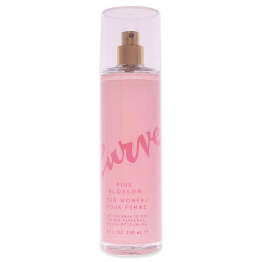 Curve Women's Perfume Fragrance Mist, Casual Day or Night Scent, Pink Blossom, 8 Fl Oz