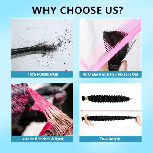 160g 5 Bundles P4/30 Deep Wave Human Braiding Hair 20 Inch Bulk Human Hair for Braiding No Weft Human Braiding Hair for Boho Braids Wet and Wavy 100% Brazilian Virgin Curly Hair