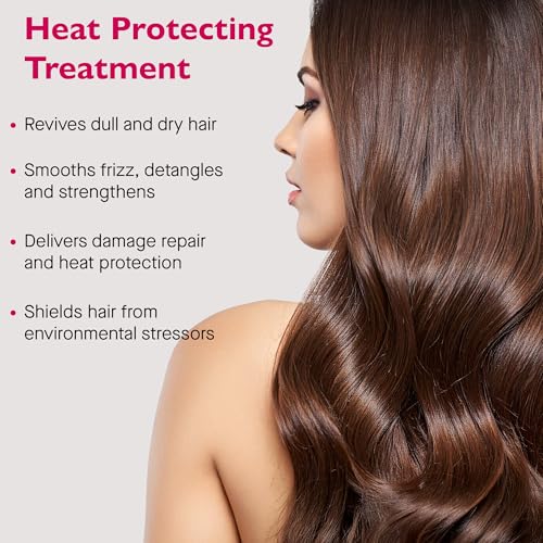 12 Benefits Instant Healthy Hair Treatment, Leave-In Conditioning, Smoothes Frizz, Strengthens & Repairs, Heat Protection Spray, 6 Fl Oz (Pack of 2)