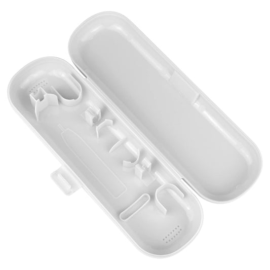 JHFGJGH 1 Pcs Travel Toothbrush Cover Toothbrush Case Compatible with Oral B & Philips Electric Toothbrush Travel Case (White)