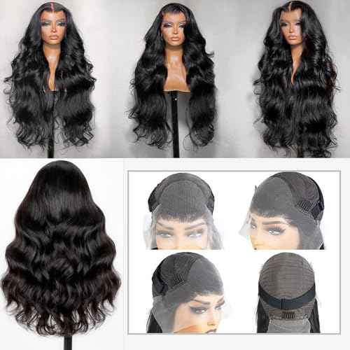 200 Density 20 Inch Body Wave Lace Front Wig Human Hair 13x6 HD Lace Front Wigs Human Hair for Women Glueless Wigs Human Hair Pre Plucked Natural Hairline