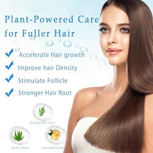 Rosemary Hair Growth Serum Roll On with 3% Rosemary£¬2% Ginger oil£¬3% Aloe Vera Extract£¬ Stronger Root£¬stimulate follicle,Hair Thicker£¬Hair Loss Treatment.Advanced Hair Regrowth,0.85 Fl Oz pcs