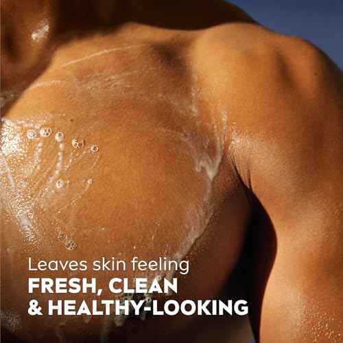 NIVEA Men Relax Body Wash, Lavender and Sandalwood Scent, 3-in-1 Men's Body Wash, Face and Hair, Paraben Free, Vegan Formula, pH-Skin Friendly, 16.9 Fl Oz Bottle, Pack of 3