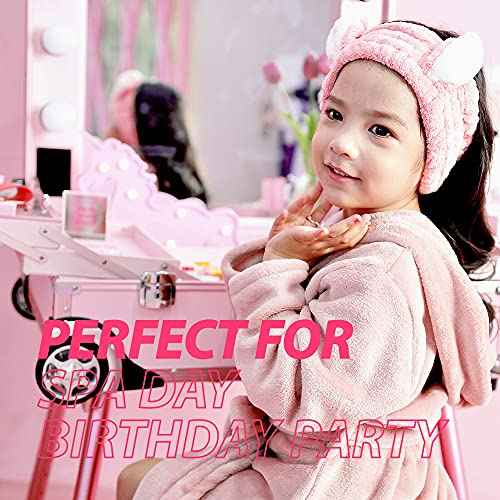 peach and Kids Face Mask, Spa Day Kit for Girls, Korean Skincare for Toddler, Birthday, Christmas Gifts for Teens, Sleepover Party, Stocking Stuffers, Pack of 10
