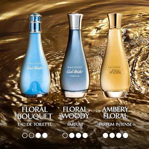 Davidoff Cool Water Eau de Toilette ? Fresh Floral Women's Perfume ? With Notes of Watermelon, Lily of the Valley & Musk ? Long Lasting Fragrance
