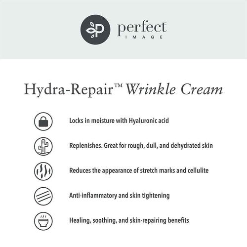 Perfect Image Hydra-Repair Wrinkle Cream for Face (Post Peel), Anti Wrinkle Cream with Matrixyl 3000, Argireline, Hyaluronic Acid, and Natural Botanical Extracts