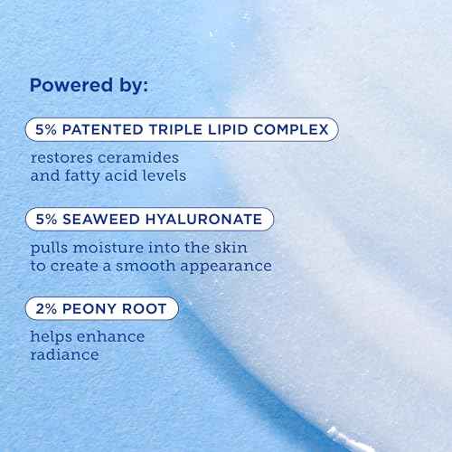 Skinfix Triple Lipid-Hyaluronate Serum - 1 oz - Hydrating Face Serum for Lasting Moisture and Radiance - Visibly Smooths Fine Lines - Non-Comedogenic - Vegan, Cruelty Free