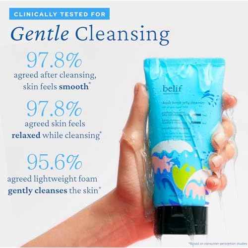 belif Hydrate & Go Kit ? 4-Step Korean Skincare Gift Set with Toner, Moisturizing Bomb, Jelly Cleanser, Eye Bomb, SPF 45 Sunscreen, TSA-Friendly, Deep Hydration & Barrier Care for Glowy, Bouncy Skin