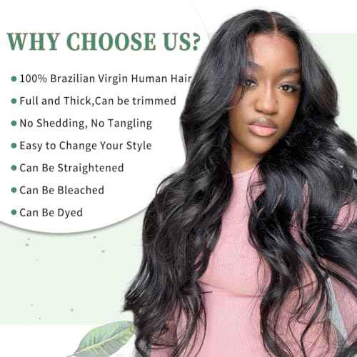 14A Human Hair Bundles Body Wave One Bundle 100% Unprocessed Brazilian Virgin Hair Bundles Double Weft Weave Body Wave Human Hair Natural Black Color (one bundle, 30)