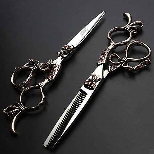 6-inch high-end hair clipper set, hairstylist, professional hair clipper, thin and broken hair clipper