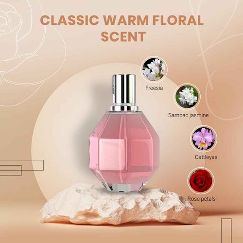 Sandora Fragrances Women's Perfume – Floral, Bergamot and Osmanthus; Orchid, Jasmine, Rose, Freesia and African Orange Flower; Patchouli, Musk and Vanilla – (3.4 fl oz / 100 ml)
