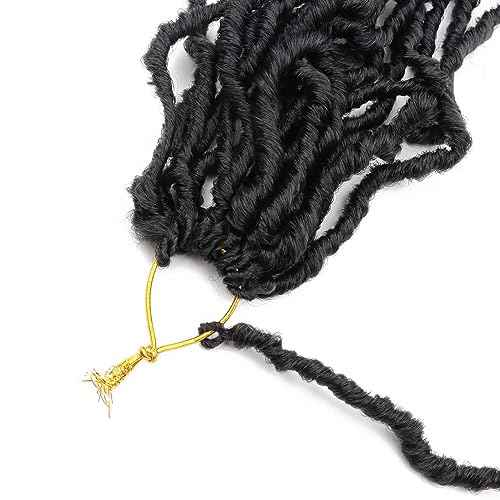 8 Packs Soft Locs Crochet Hair Pre Looped 20 Inch Faux Locs Crochet Braids Goddess Locs Dreadlocs Synthetic Hair For Black Women (2#, 20 Inch (Pack of 8))