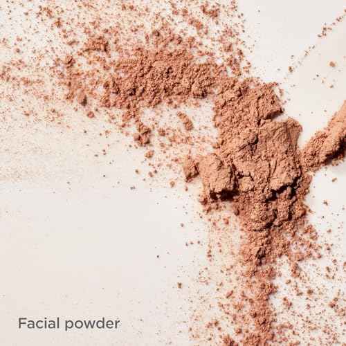 ISDIN Mineral Brush Powder, Facial Pollution and Blue Light Protection, a Complement to your Sun Care Routine, Suitable for Sensitive Skin
