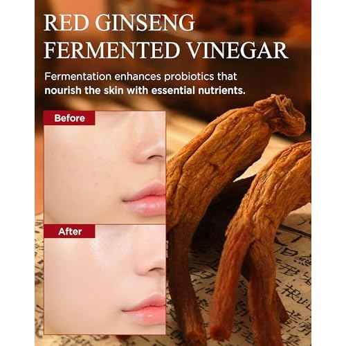 Bonyongo Red Ginseng Vinegar Skin Toner ? Refreshing & Moisturizing Face Toner for Smooth, Youthful Skin - with Fermented Red Ginseng - Korean Skincare, 5.07 fl.oz.