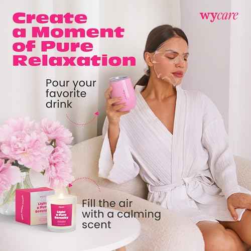 Wycare Gift Box for Women - Perfect Birthday Spa Gift Baskets for Women - Best Friend Birthday Box Care Package - Get Well Soon Self Care Set - Advent Calendar Alternative