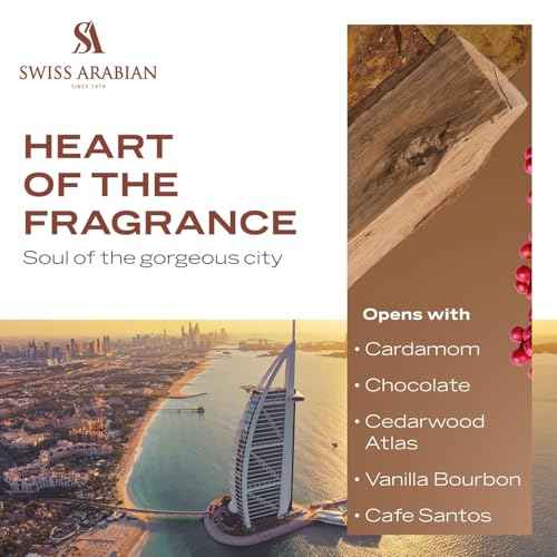 Swiss Arabian Opulence of Dubai Extrait de Parfum, 100ml, Premium Quality Perfume, Women and Men¡¯s Fragrance, Spicy, Gourmand, Woody Luxurious Blend Perfume for Men and Women
