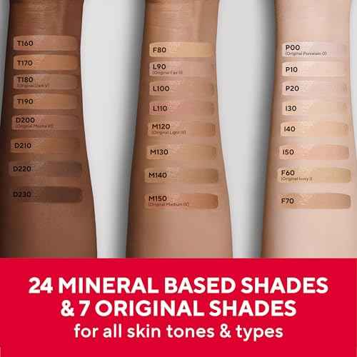 MIRABELLA - Invincible for All HD Liquid Foundation, Moisturizing Face Products for All Skin Types, Full-Coverage Lightweight Foundation Makeup, Moisturizing & Hydrating Beauty Care, Dark V