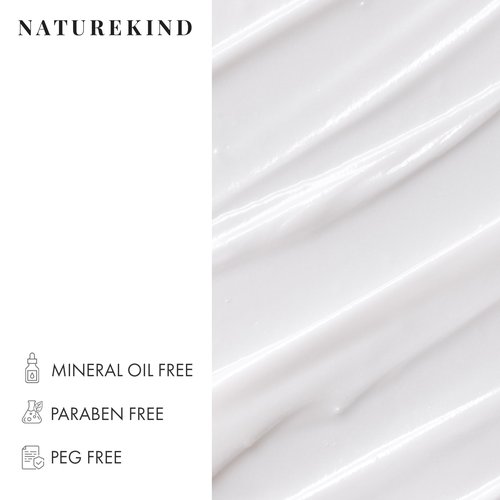 NATUREKIND Cica Panthenol Cream, 50,000ppm Panthenol, Centella Asiatica & Hyaluronic Acid, Barrier Repair Moisturizer for Dry, Sensitive Skin, Korean Skincare, 150g, 5.29 oz.