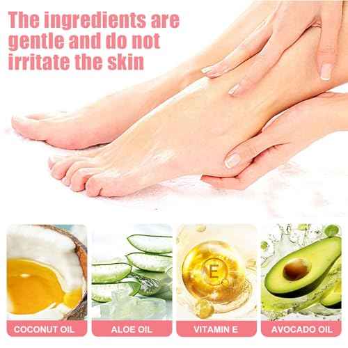2Pcs Urea Cream 60% for Feet & Dry Cracked Skin, Cracked Heel Repair Stick Maximum Strength Moisturizing Foot & Hand Balm, Repair Creams for Dry Feet, Knee, Elbow and Hand
