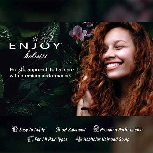 Enjoy Hair Care Holistic D-LUX Conditioner, pH 4.0-5.0, Hair Conditioner For Damaged Hair, Conditioner Curly Hair Products - 33 Fl Oz