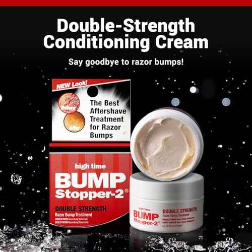 Bump Stopper 2 Double Strength Razor Bump Treatment | Formulated to Relieve Razor Burn | Eliminates Ingrown Hairs | Aftershave for Men - 0.5 OZ (9 Pack)