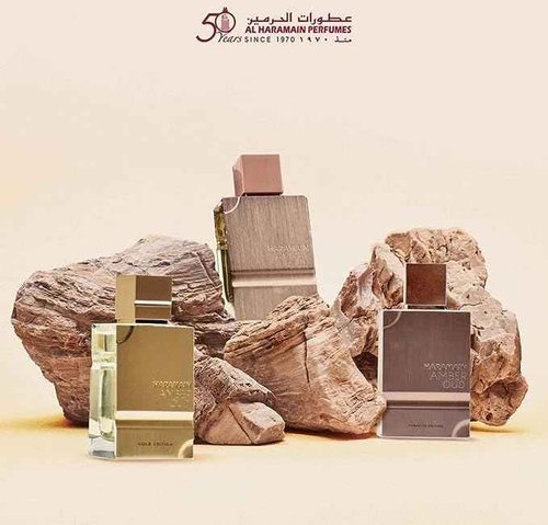 Al Haramain Amber Oud Black Edition Eau de Perfume Spray for Unisex, 2.0 Ounce